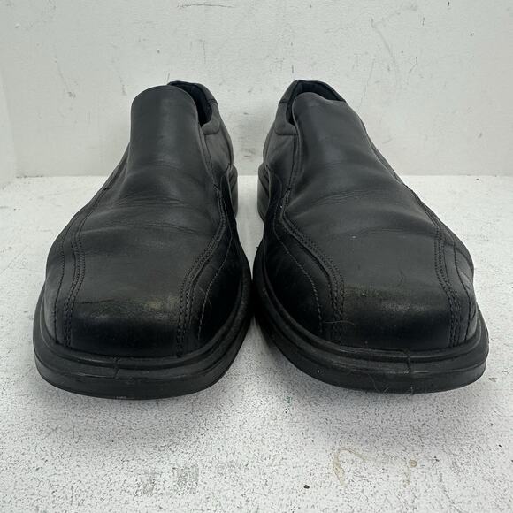 Ecco Helsinki Mens Size 12 Leather Classic Slip On Loafer Dress Shoe Black EU 46 main image 11